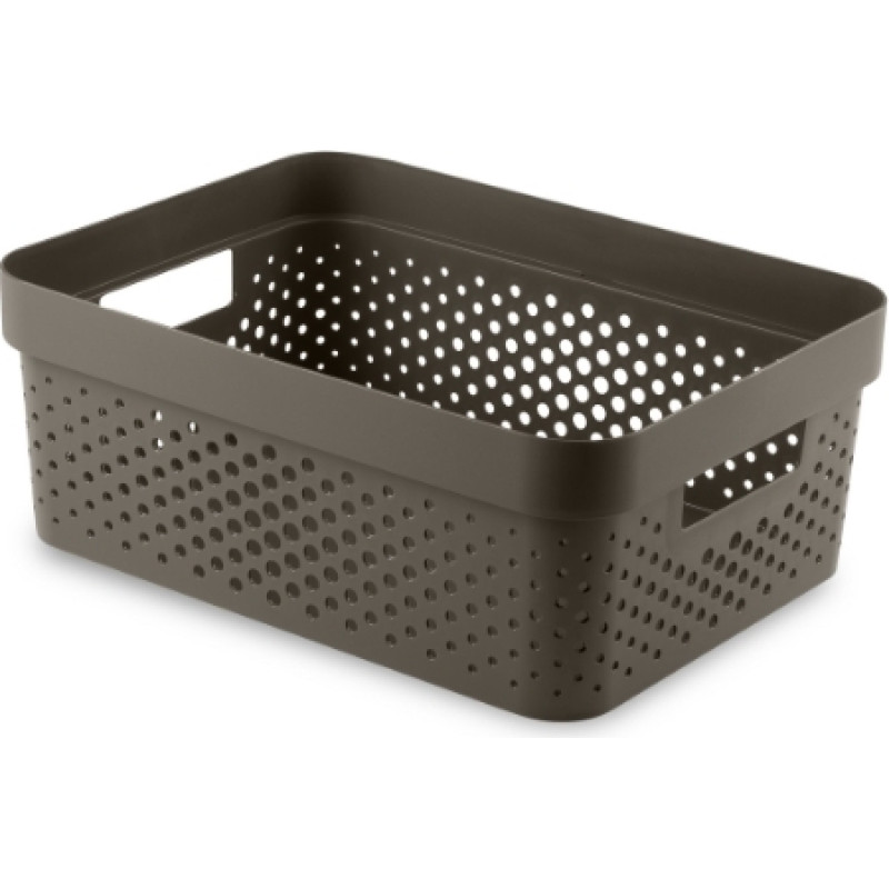 Curver Kaste Infinity Recycled 11L 36x27x14cm brūna