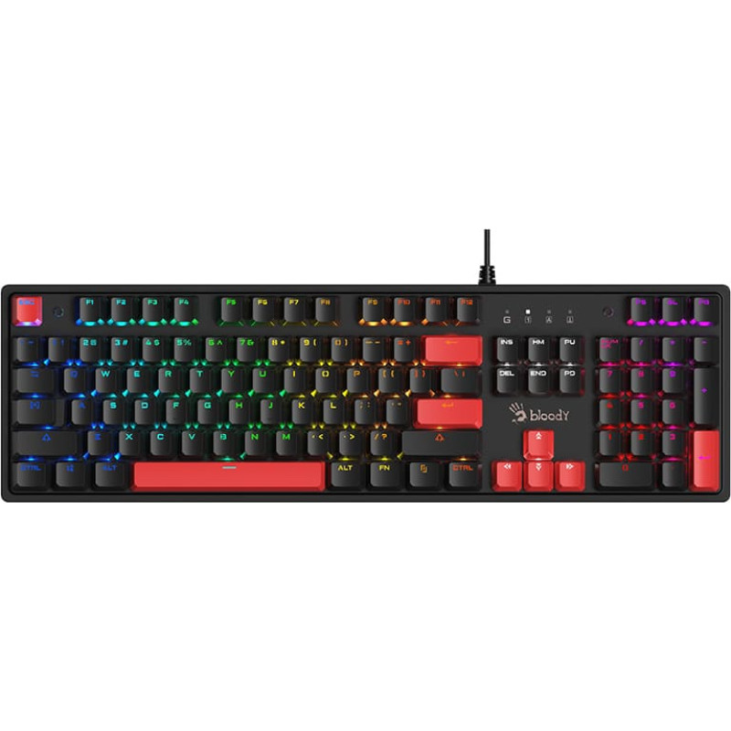 A4Tech 47737 Bloody S520N Fire Black (BLMS RED Plus Switch)