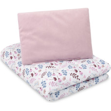 Sensillo COT SET VELVET TWIGS PINK