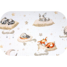 Ega Kids Diaper - 31357 - TETRA PRINT - EGA - SWEET DREAMS - size 70x80 cm