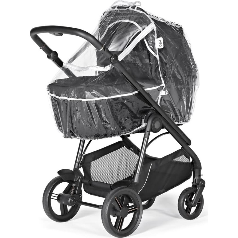 Peg-Perego RAIN COVER BASSINET / CARRYCOT transparent- single packing