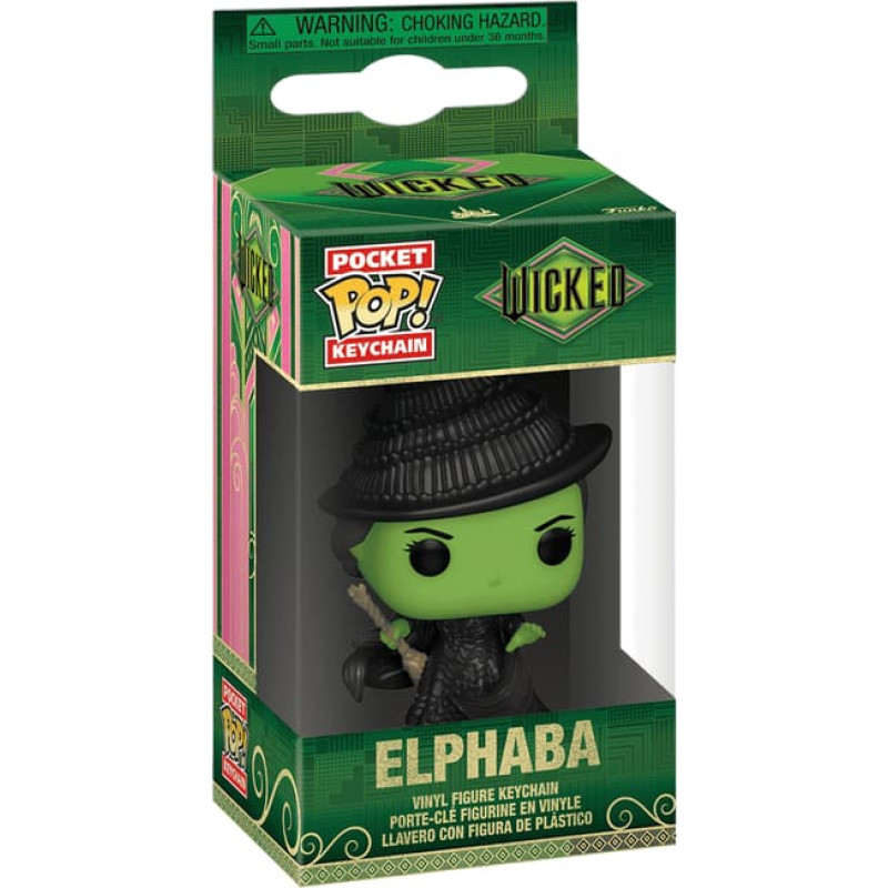 Funko POP! Raktų pakabutis: Wicked - Elphaba