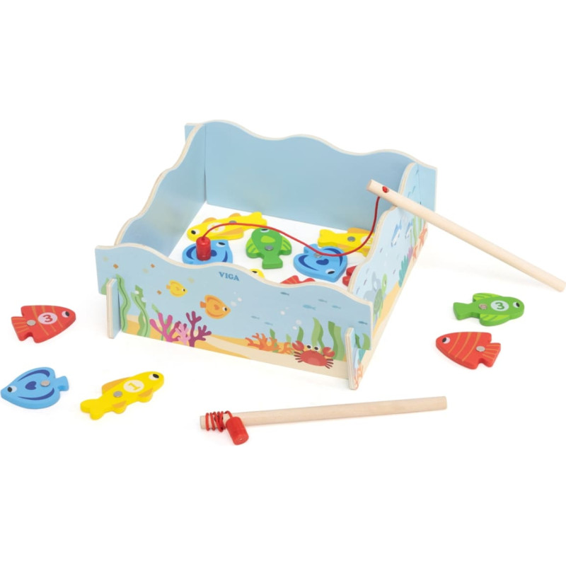 Viga Wooden Magnetic Fishing Game &ndash; Learning and Fun in One