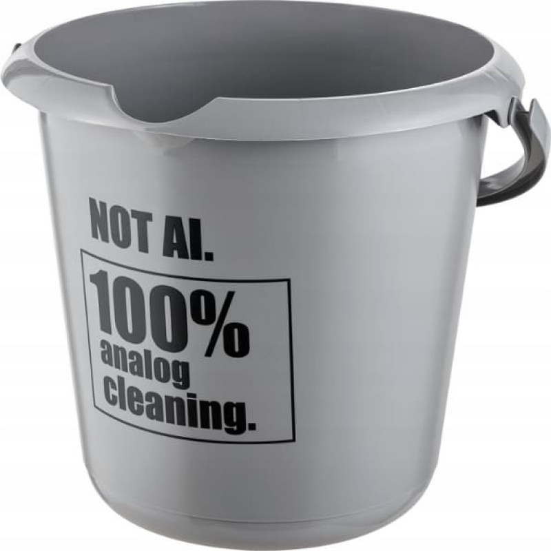 Keeeper Spainis deko 10L Ilvie "Not Ai" &Oslash;30x28cm pelēks