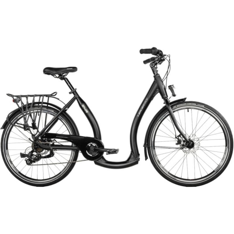 Leaderfox Ultra-low frame bicycle LEADER FOX Ema 26" Lady, Black (L)