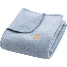 Cotton blanket Oslo 150x200cm baby blue