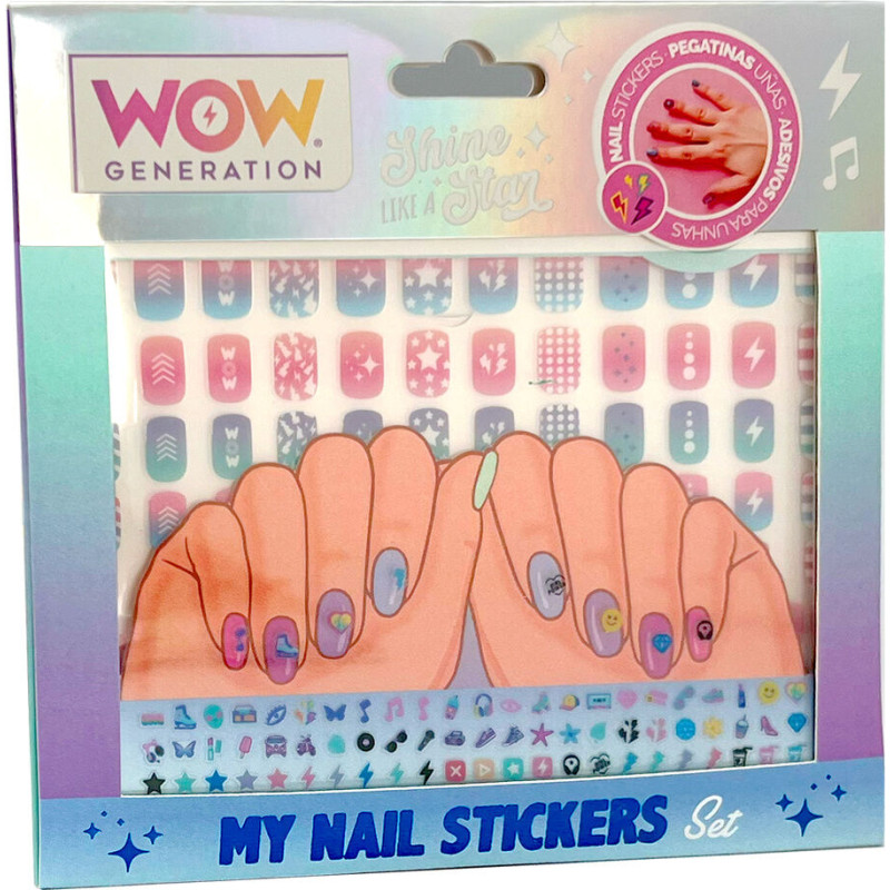 Wow Generation nagu uzlīmju komplekts, WOW00167