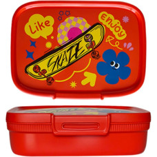 Curver Pārtikas uzglabā&scaron;anas trauks taisnstūrveida 1,3L Snap Box sarkans/fun-tilities