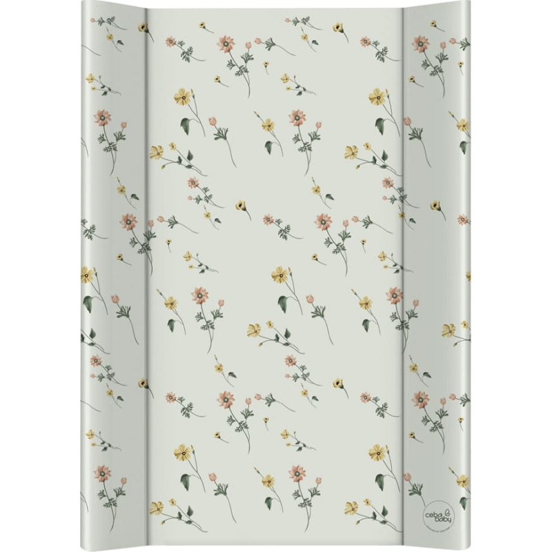 Cebababy CEBA 102-000-840 Przewijak miękki profilowany kr&oacute;tki 50x70 Basic Floral Breeze