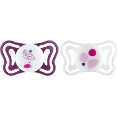 Chicco 186051 PHYSIOFORMA LIGHT SIL. PATTERN 16-36M 2PCS PINK