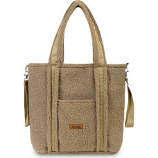 Sensillo BAG CLASSIC BOUCLE DARK BEIGE