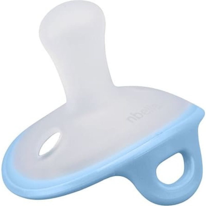 Mombella P01211 Silikonowy smoczek uspokajający Grzybek Ice Blue