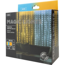 Magic Lights Magic LED Curtain, 900 LEDs, 3 &times; 3 m, CCT, 230V, App Control ML61886