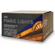 Magic Lights Magic LED Curtain Lights, 150 LEDs, 8 Modes, 2700K, 5.2 m, 230V ML77025