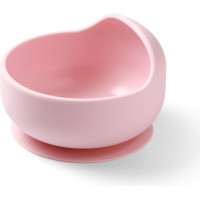 Babyono silicone suction bowl pink 1481/02