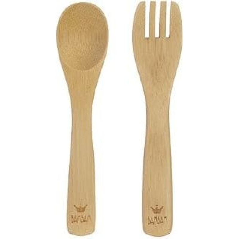 HAPPY HORSE Bamboo Fork & Spoon 6cm, 51467
