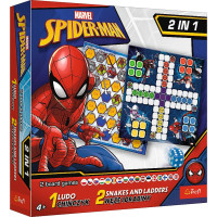 Trefl SPIDER-MAN Stalo žaidimas 2 in 1 „Žmogus-voras“