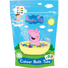 Peppa Pig Vonios dažai, 9 x 16 g