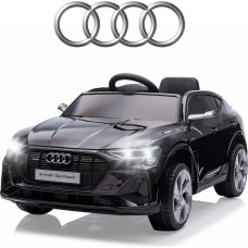 Milly Mally akumuliatorinė transporto priemonė Audi E-Tron Sportback 4x4 Black