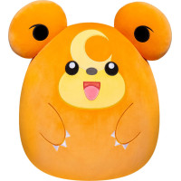 Squishmallows POKEMON pliušinis žaislas Teddiursa, 35 cm