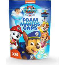 Paw Patrol Vonios putų kapsulės, 6 x 16 g