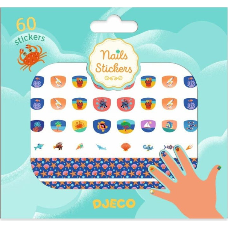 Djeco Nagų lipdukai - Jūra