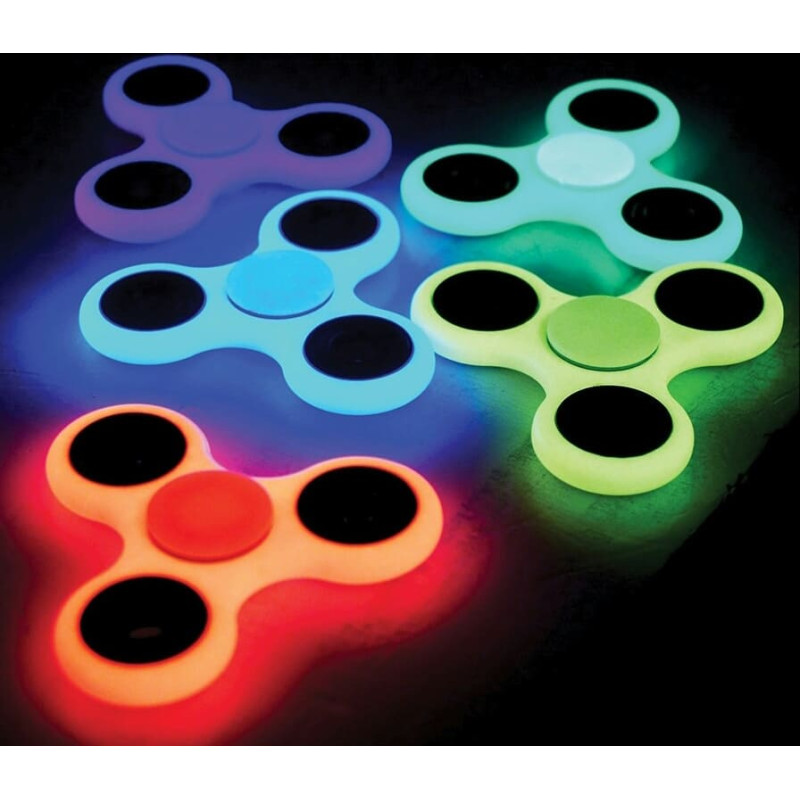 Näpuspinner, pimedas helendav