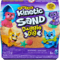 Kinetic Sand Rinkinys „Šuniukų kasykla“