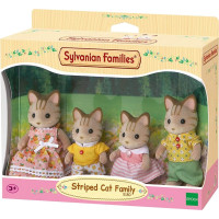 Sylvanian Families Dryžuotų kačiukų šeimynėlė