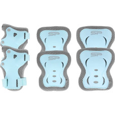Spokey Set of protectors for children  - 940927 - SHIELD - BLUE/GREY- size S