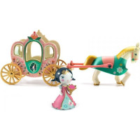 Djeco Arty Toys - Princeses - Mila ir Karieta