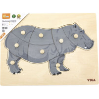 Viga 44604 medinė dėlionė Hippo