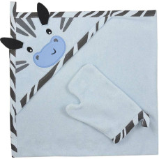 Koala Baby Bathing cover - 08-493 - TERRY - HAPPY ZEBRA - size 90x90