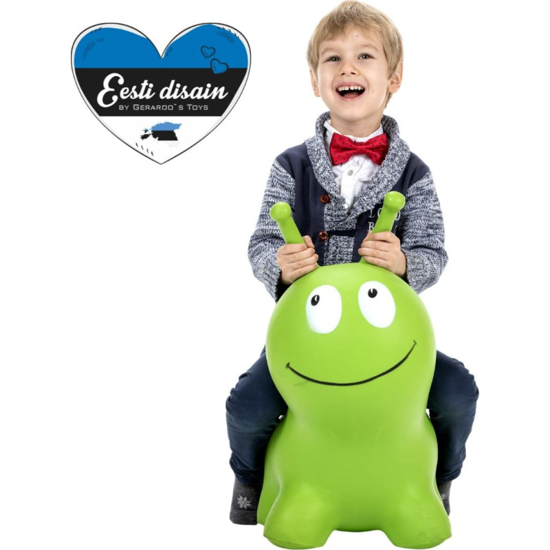 Gerardo's Toys Jumpy hüppeloom Ussike, roheline