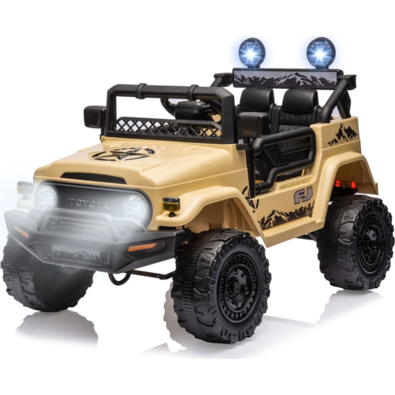 Milly Mally akumuliatorinė transporto priemonė Toyota FJ Cruiser Khaki