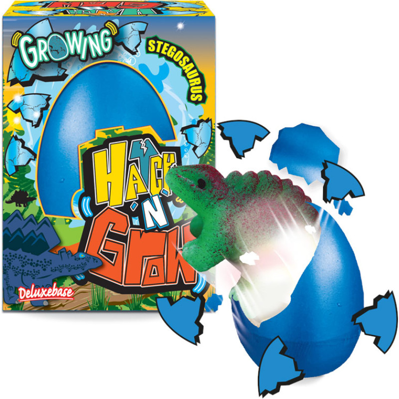 Deluxebase MINI HATCH ´ N´ GROW Stegozauras