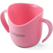 Babyono Ergonomic training cup pink FLOW 1463/04