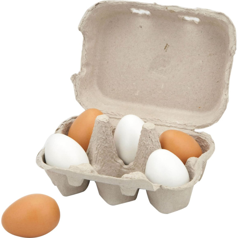 Viga 59228 Jajka drewniane 6 szt