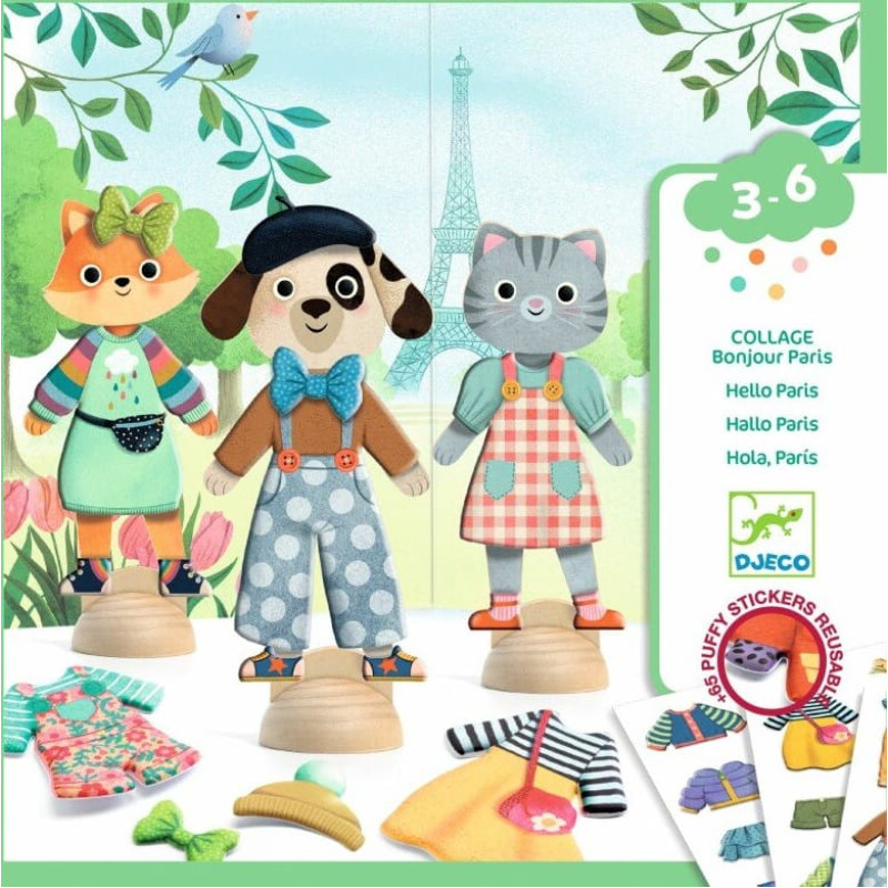 Djeco Koliažai - Sveikas, Paryžiau