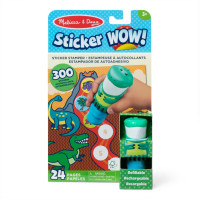 Melissa & Doug „Sticker WOW!“ veiklos knygelė „Dinozauras“