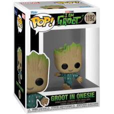 Funko POP! Vinilinė figūrėlė: I Am Groot - Groot in PJs (dancing), 8 cm