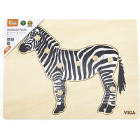 Viga 44603 medinė dėlionė Zebra