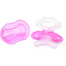 Babyono silicone teether for babies pink 1008/02