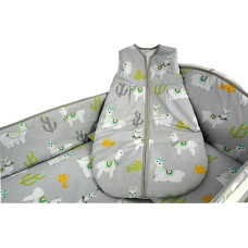 Ankras sleeping bag for babies 68-74 lama grey