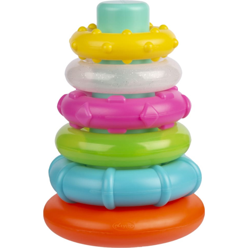 Playgro rotaļlieta  piramīda -zobgrauzis Sort And Stack, 4088543