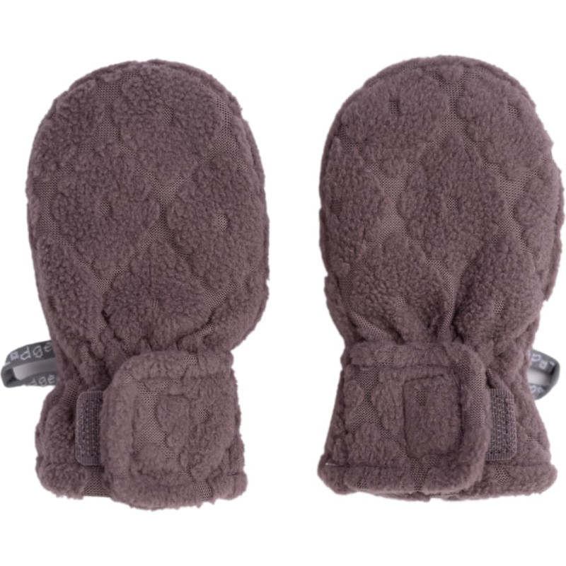 Lodger Mittens Folklore Fleece bērnu cimdiņi, Mauve, 0-12m - MTF 330_0-12