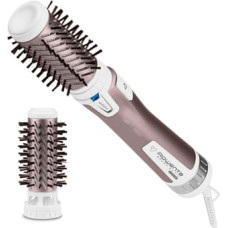 Rowenta matu veidotājs Brush Activ Premium Care, 1000W, balts/rozā zelta - CF9540F0