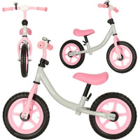 Trike Fix Balance balansinis dviratukas, baltas/rožinis