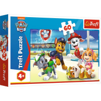 Trefl PAW PATROL Dėlionė „Šuniukai-patruliai“, 60 det.