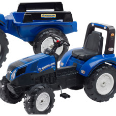 Falk Traktor New Holland treileriga